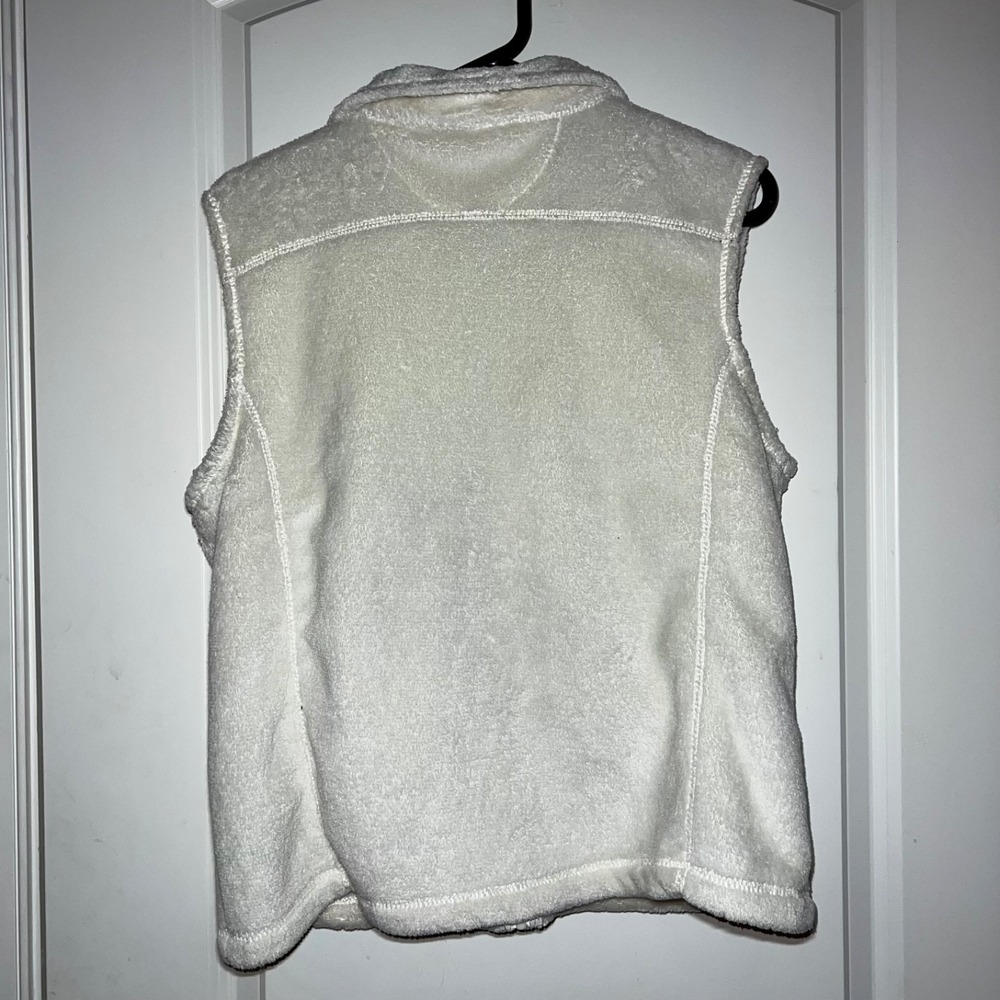 Womens Destination 10000 ft Above Sea Level Full Zip Vest. Size M White - Picture 2 of 11